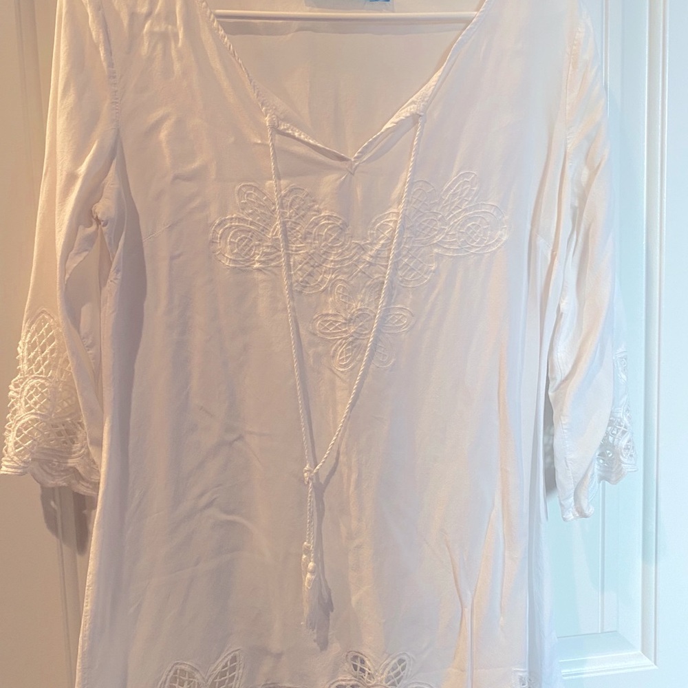 SOLITUDE SUN SWIMSUIT EMBROIDERED COVER